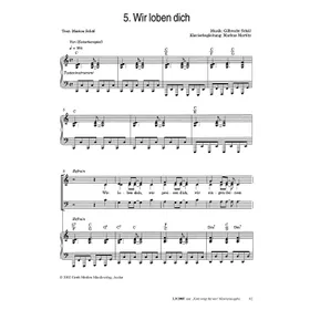 Produktbild des Artikels Wir loben dich (Noten - Download)
