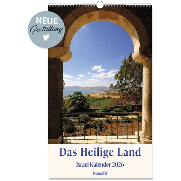 Produktbild des Artikels Das Heilige Land 2026 - Wandkalender (Kalender - Spiralbindung)