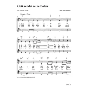 Produktbild des Artikels Gott sendet seine Boten (Noten - Download)