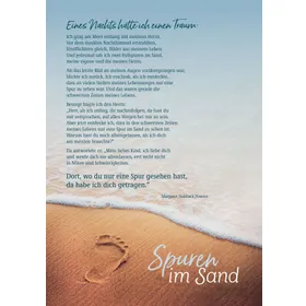 Produktbild des Artikels Spuren im Sand - Poster A3 ()