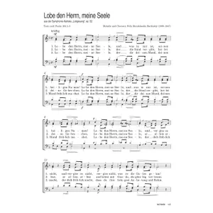 Produktbild des Artikels Lobe den Herrn, meine Seele (Noten - Download)