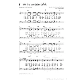Produktbild des Artikels Wir sind zum Leben befreit (Noten - Download)