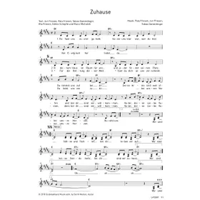 Produktbild des Artikels Zuhause (Noten - Download)