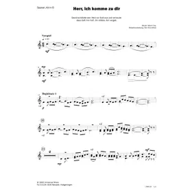 Produktbild des Artikels Herr, ich komme zu dir (Noten - Download)