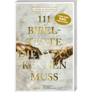 Produktbild des Artikels 111 Bibeltexte die man kennen muss (Buch - Paperback)