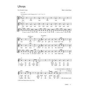 Produktbild des Artikels Uhren (Noten - Download)