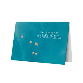 Produktbild des Artikels Faltkarte - sei gesegnet. Zur Konfirmation (Schreibwaren)