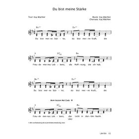 Produktbild des Artikels Du bist meine Stärke (Noten - Download)