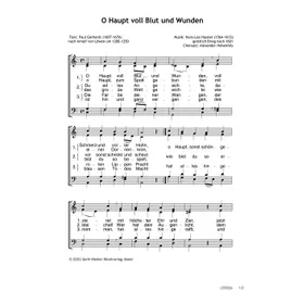 Produktbild des Artikels O Haupt voll Blut und Wunden (Noten - Download)