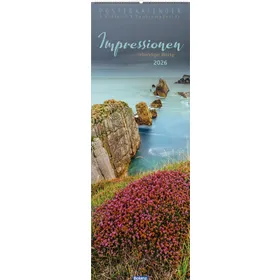Produktbild des Artikels Impressionen lebendiger Worte 2026 - Wandkalender (Kalender - Spiralbindung)