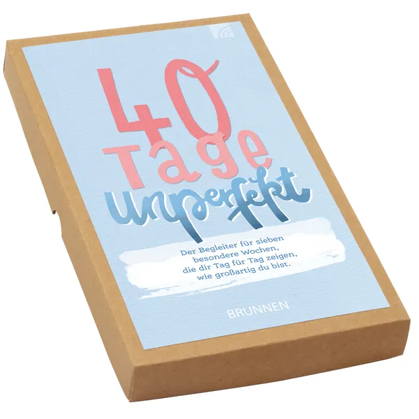 Produktbild des Artikels 40 Tage Unperfekt - Fastenkalender (Kalender)