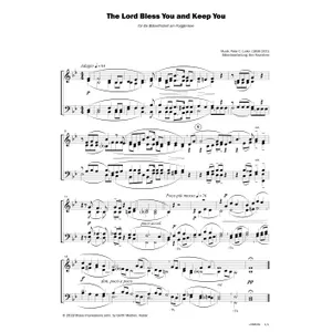 Produktbild des Artikels The Lord Bless You and Keep You (Noten - Download)