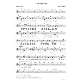 Produktbild des Artikels Es ist vollbracht (Noten - Download)