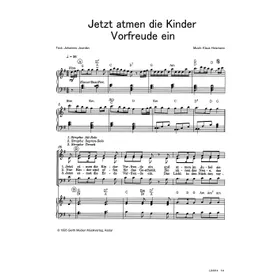 Produktbild des Artikels Jetzt atmen die Kinder Vorfreude ein (Noten - Download)