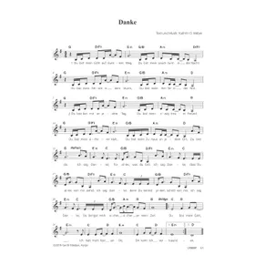 Produktbild des Artikels Danke (Noten - Download)