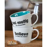 Stimmungsbild zu Tasse - Sei mutig und entschlossen