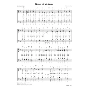 Produktbild des Artikels Keiner ist wie Jesus (Noten - Download)