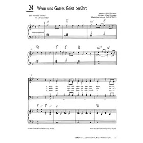 Produktbild des Artikels Wenn uns Gottes Geist berührt (Noten - Download)