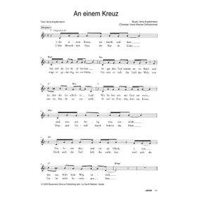 Produktbild des Artikels An einem Kreuz (Noten - Download)