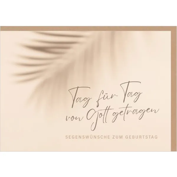 Produktbild des Artikels Faltkarte "Tag für Tag" - Geburtstag (Schreibwaren)