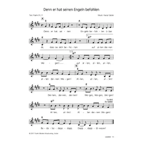Produktbild des Artikels Denn er hat seinen Engel befohlen (Noten - Download)