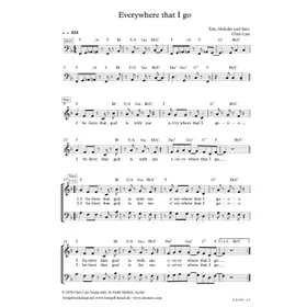 Produktbild des Artikels Everywhere That I Go (Noten - Download)