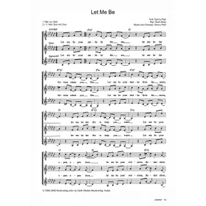 Produktbild des Artikels Let Me Be (Noten - Download)