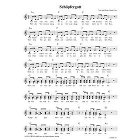 Produktbild des Artikels Schöpfergott (Noten - Download)