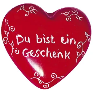 Produktbild des Artikels Handschmeichler-Herz: Du bist ein Geschenk ()