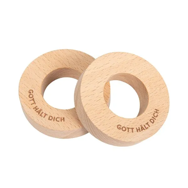 Produktbild des Artikels Untersetzer-Set Holz für Eier ()