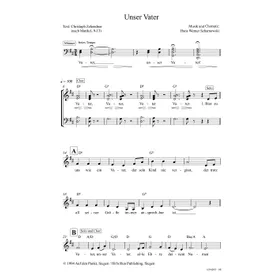 Produktbild des Artikels Unser Vater (Noten - Download)