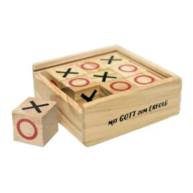 Produktbild des Artikels Tic Tac Toe - Spiel in Holzbox ()