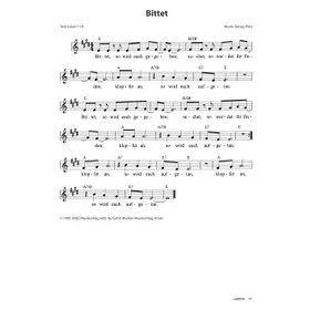 Produktbild des Artikels Bittet (Noten - Download)