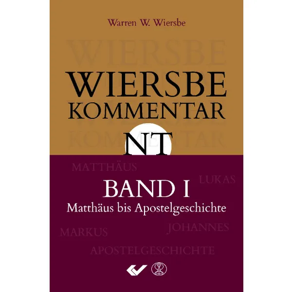 Produktbild des Artikels Wiersbe Kommentar NT Band 1 (Buch - Gebunden)