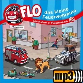 Produktbild des Artikels Löwenalarm in Plätscherbach - Folge 10 (MP3-Hörspiel - Download)