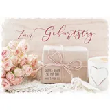 Stimmungsbild zu Postkartenbox "Segenswünsche zum Geburtstag"