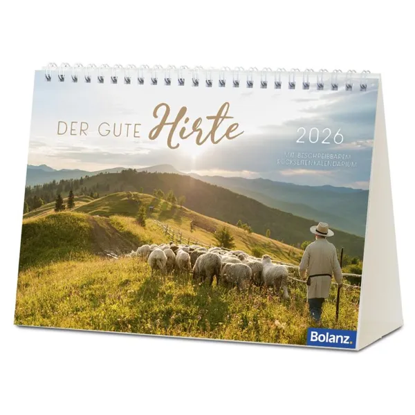 Produktbild des Artikels Der gute Hirte 2026 - Postkartenkalender (Kalender - Spiralbindung)