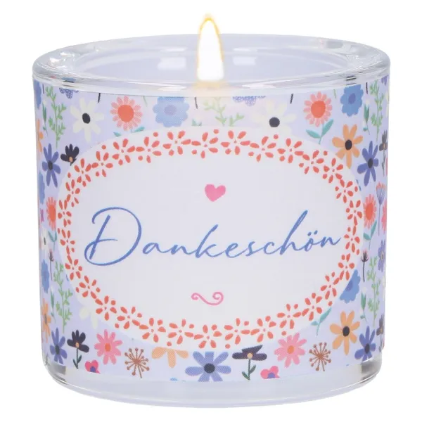 Produktbild des Artikels Windlicht LichtMomente "Dankeschön" ()