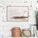 Stimmungsbild zu Metallschild klein - Zufluchtsort