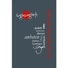 Produktbild des Artikels Ergänzungsheft zu Glaubenslieder (Liederbuch - Geheftet)