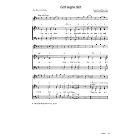 Produktbild des Artikels Gott segne dich (Noten - Download)