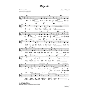 Produktbild des Artikels Majestät (Noten - Download)
