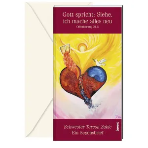 Produktbild des Artikels Jahreslosung 2026 - Segensbrief (Buch - Geheftet)