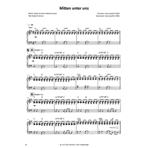 Produktbild des Artikels Mitten unter uns (Noten - Download)