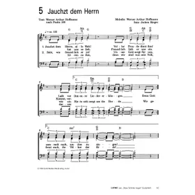 Produktbild des Artikels Jauchzt dem Herrn (Noten - Download)