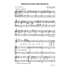 Produktbild des Artikels Nimmst du mich noch einmal an (Noten - Download)