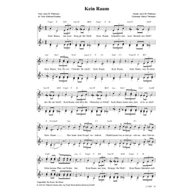 Produktbild des Artikels Kein Raum (Noten - Download)
