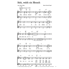 Produktbild des Artikels Seht, welch ein Mensch (Noten - Download)
