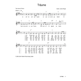 Produktbild des Artikels Träume (Noten - Download)