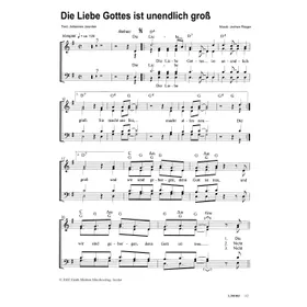 Produktbild des Artikels Die Liebe Gottes ist unendlich groß (Noten - Download)